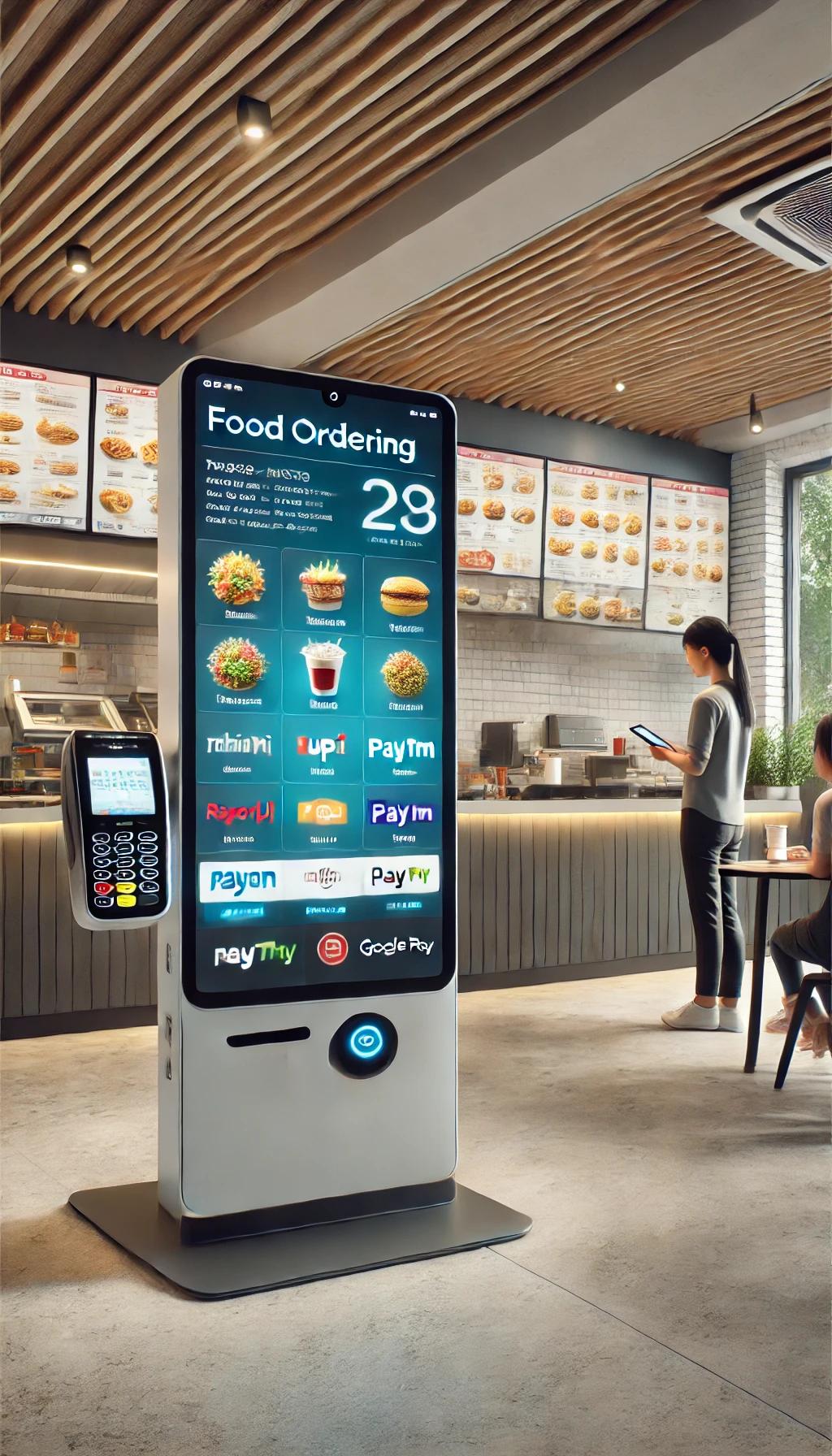 food ordering kiosk
