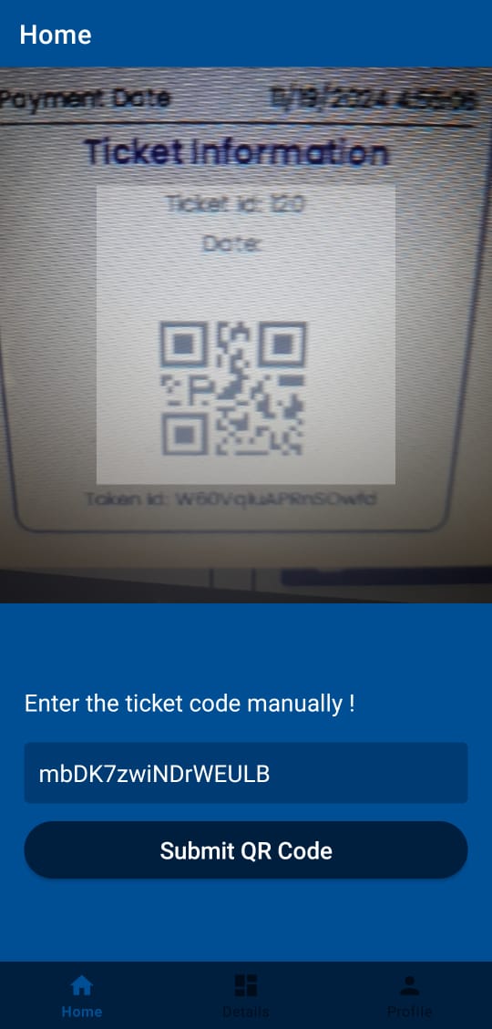 Ticket Verification with Bonrix’s Cloud-Based Kiosk Ticket Checker App Screenshot 2
