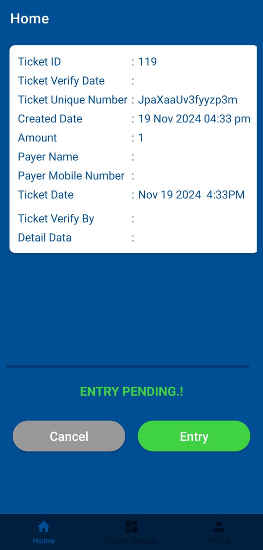 Ticket Verification with Bonrix’s Cloud-Based Kiosk Ticket Checker App Screenshot 3
