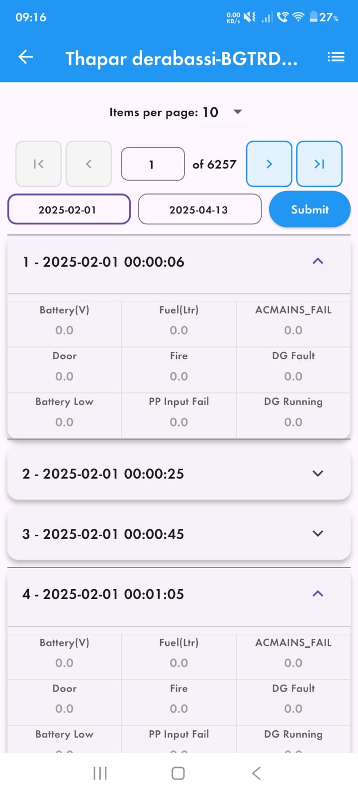 Bonrix IOT Remote Monitoring Android APP Screenshot 13