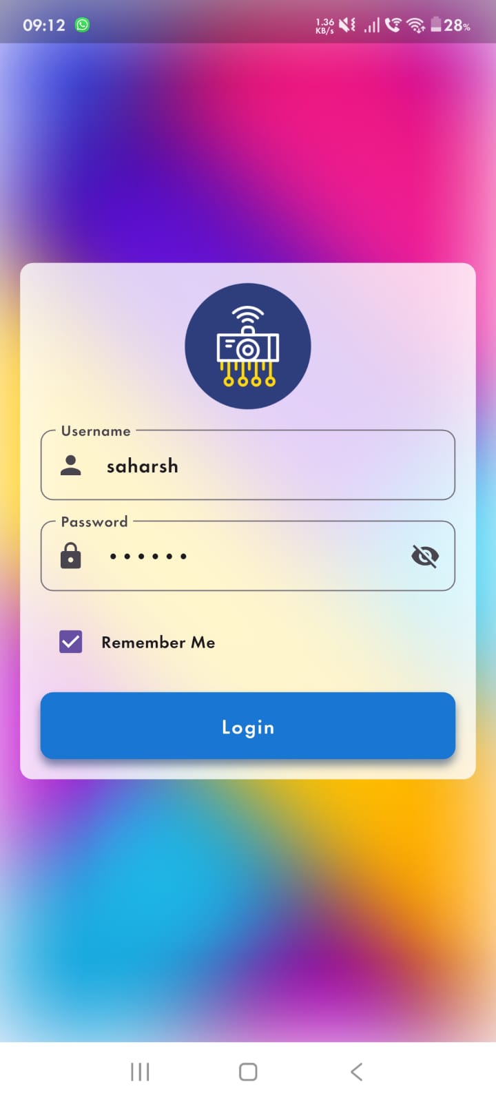 Bonrix IOT Remote Monitoring Android APP Screenshot 2