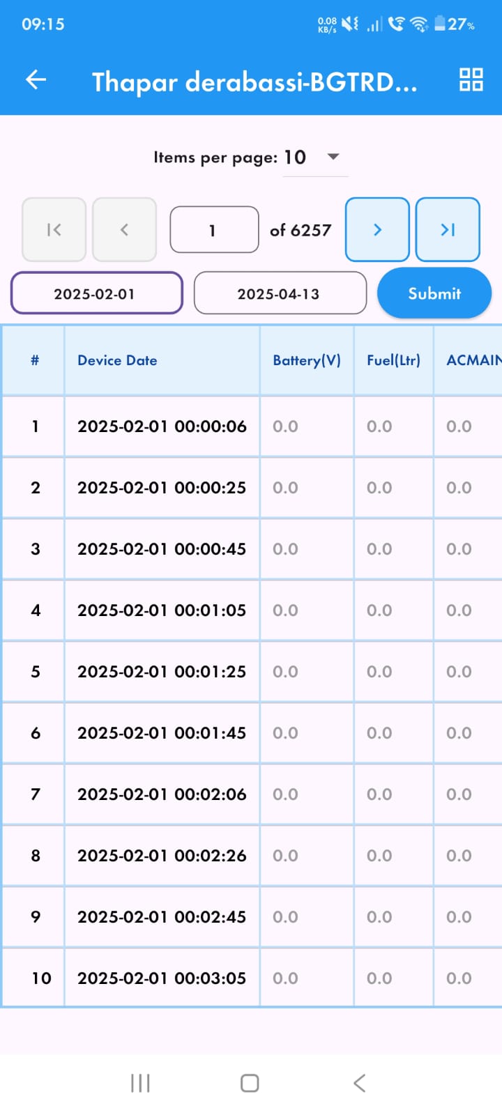 Bonrix IOT Remote Monitoring Android APP Screenshot 11