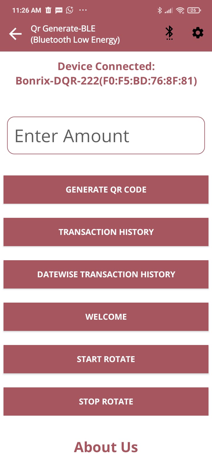 DQR-222 android app Screenshot 2