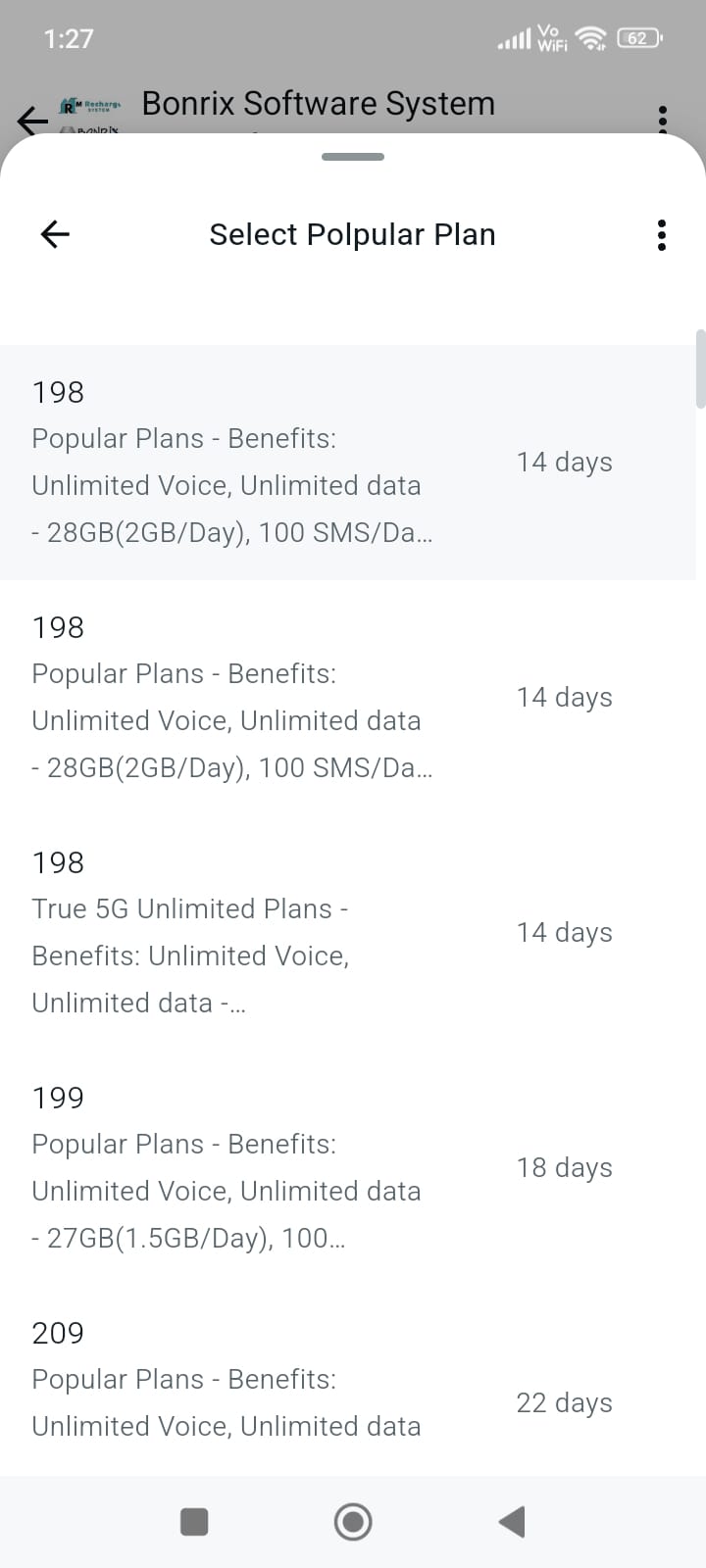 Recharge with Payment Whatsapp Flow screenshot 5