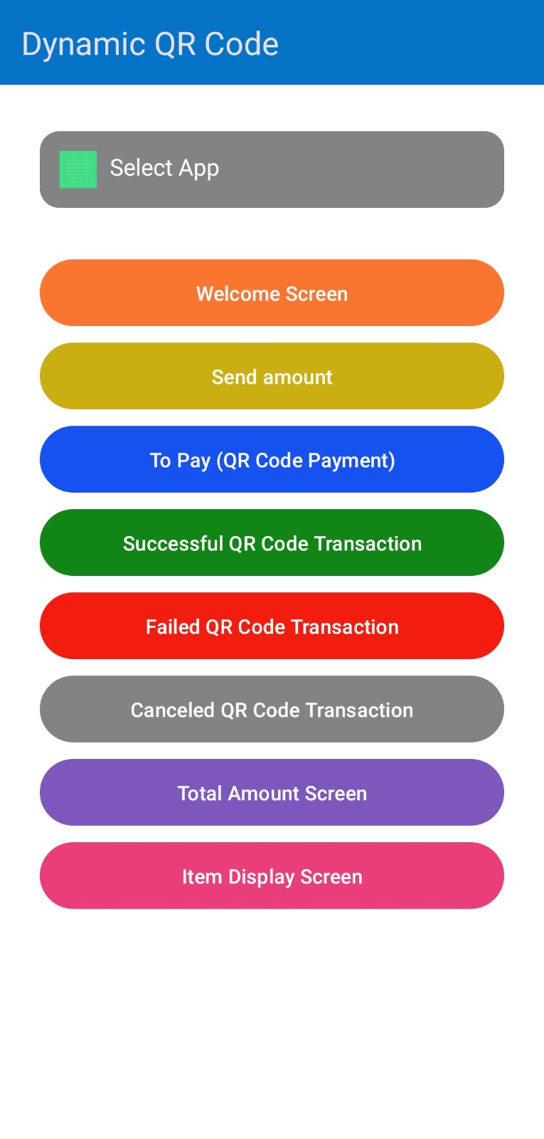 Send Qr Intent Command Android Screenshot 2