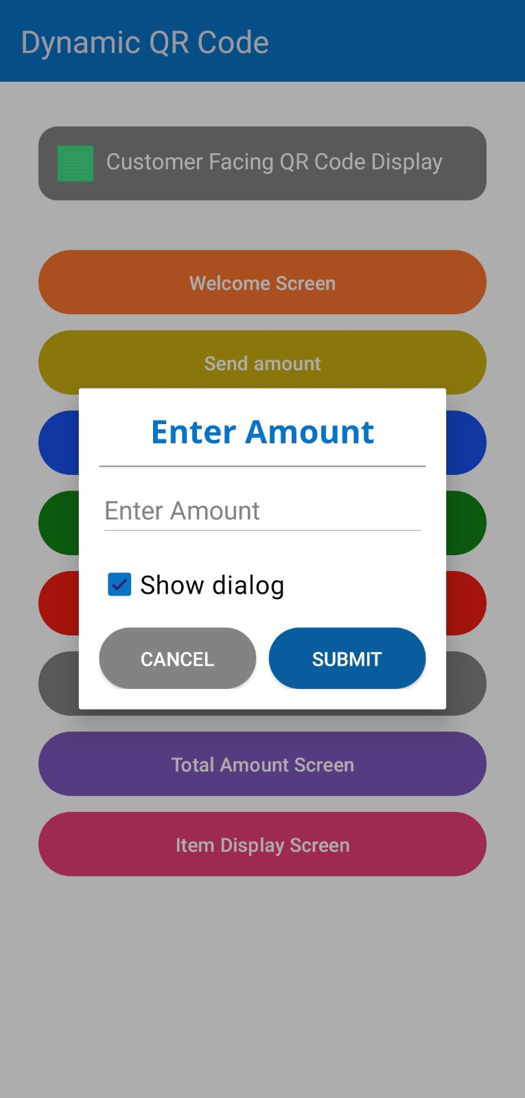 Send Qr Intent Command Android Screenshot 3