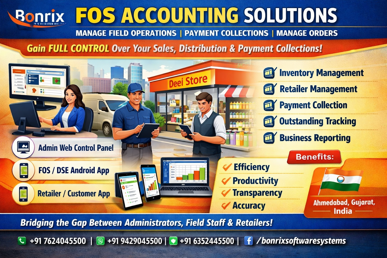 Bonrix FOS Accounting Solutions - Field Operations Management