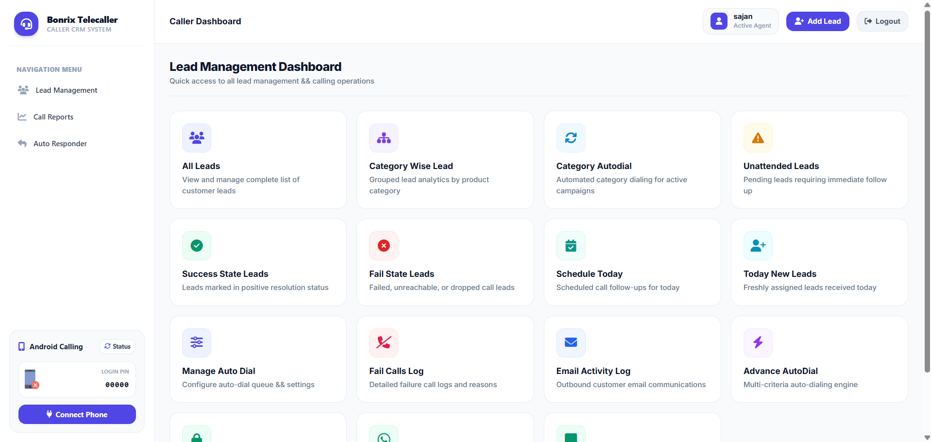 Manager Screen 1