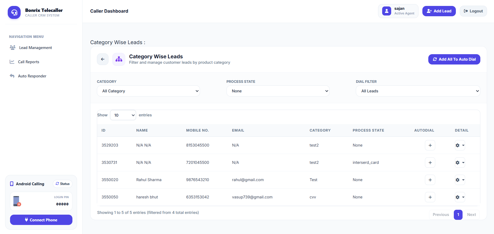 Manager Screen 4